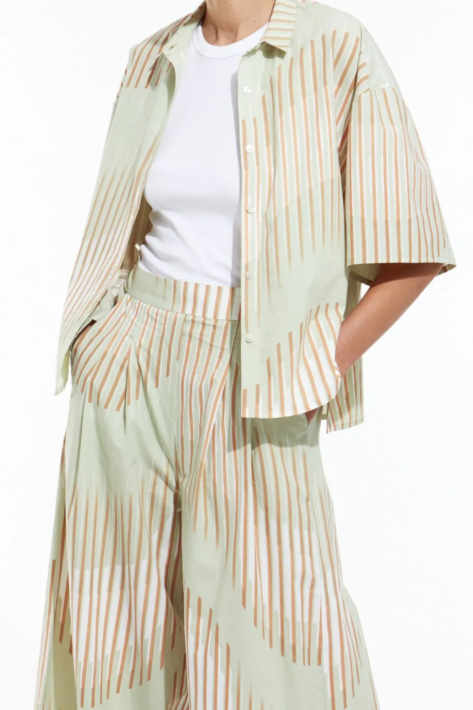 Clearance Mapoésie Chemise Andrew Maree Sauge