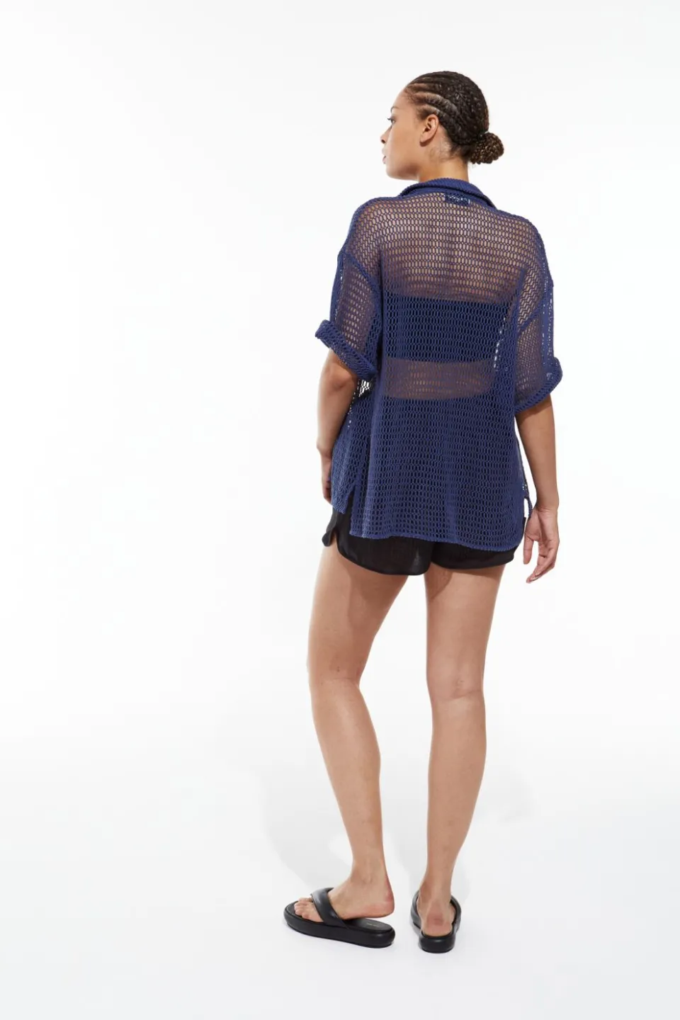 Sale Mapoésie Chemise Andrew Oracle Bleu