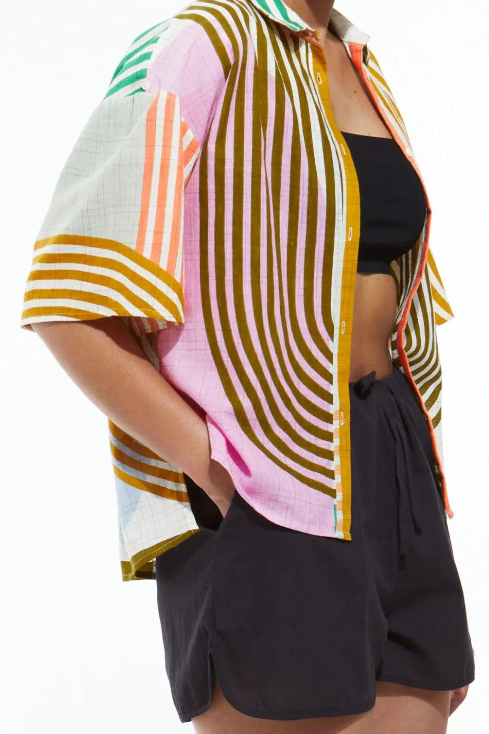 Outlet Mapoésie Chemise Andrew Ruisseau Orchidée