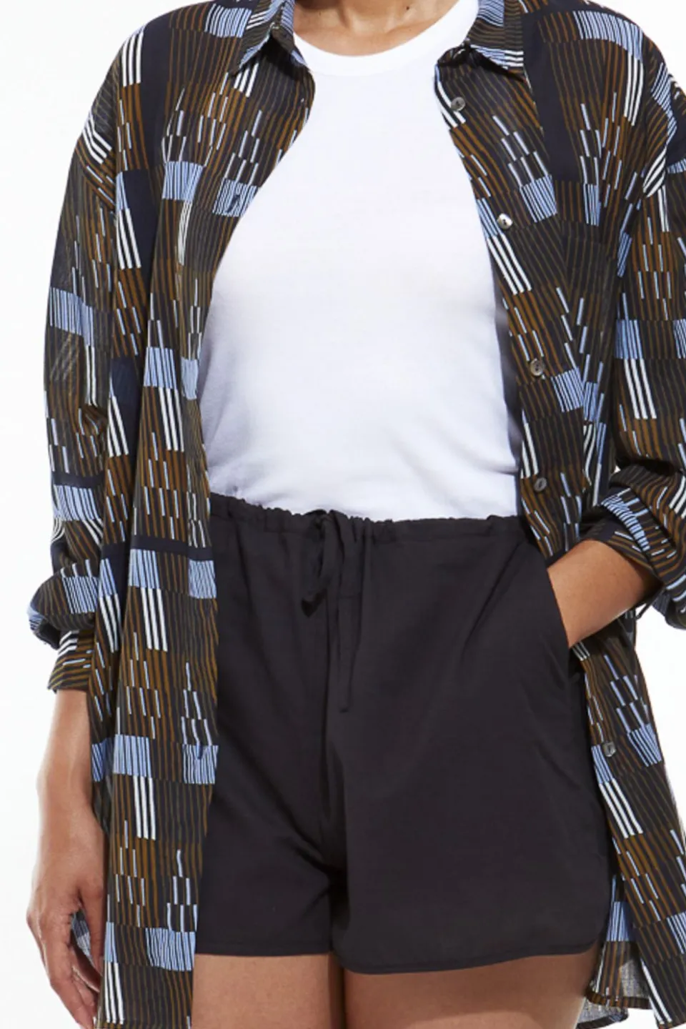 New Mapoésie Chemise Marcel Eclat Noir