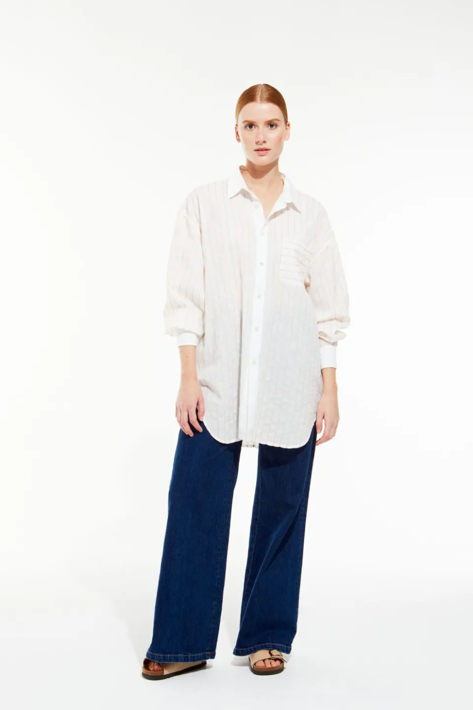 Clearance Mapoésie Chemise Marcel Venus Ecru