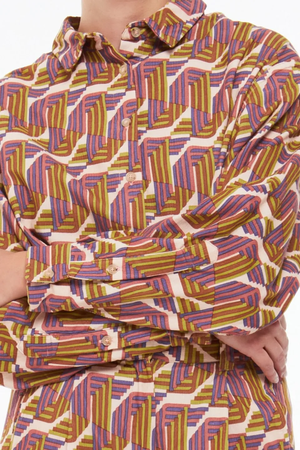 New Mapoésie Chemise Rosalie Atome Rosewood