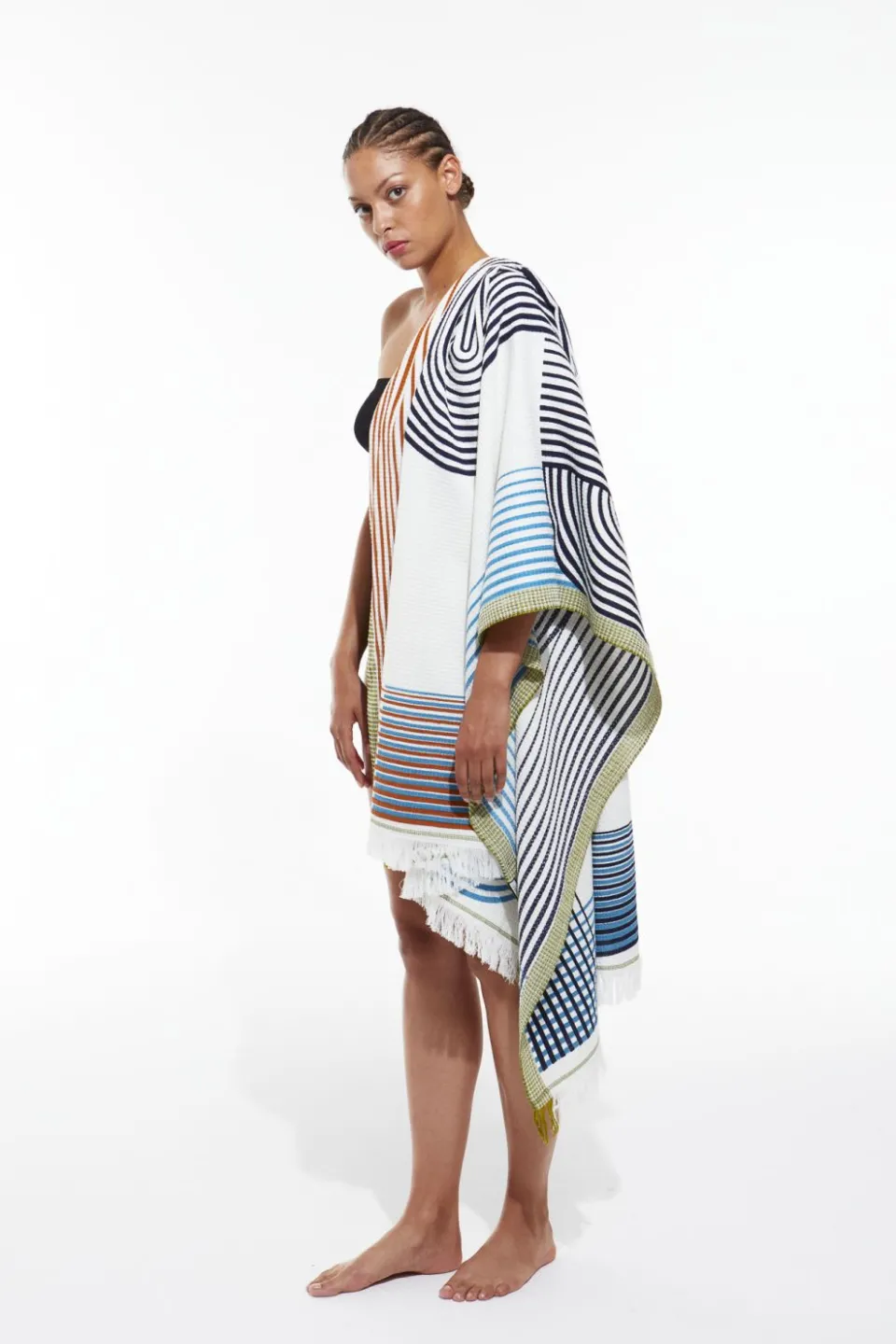 Fashion Mapoésie Drap De Plage Dylan Bleu