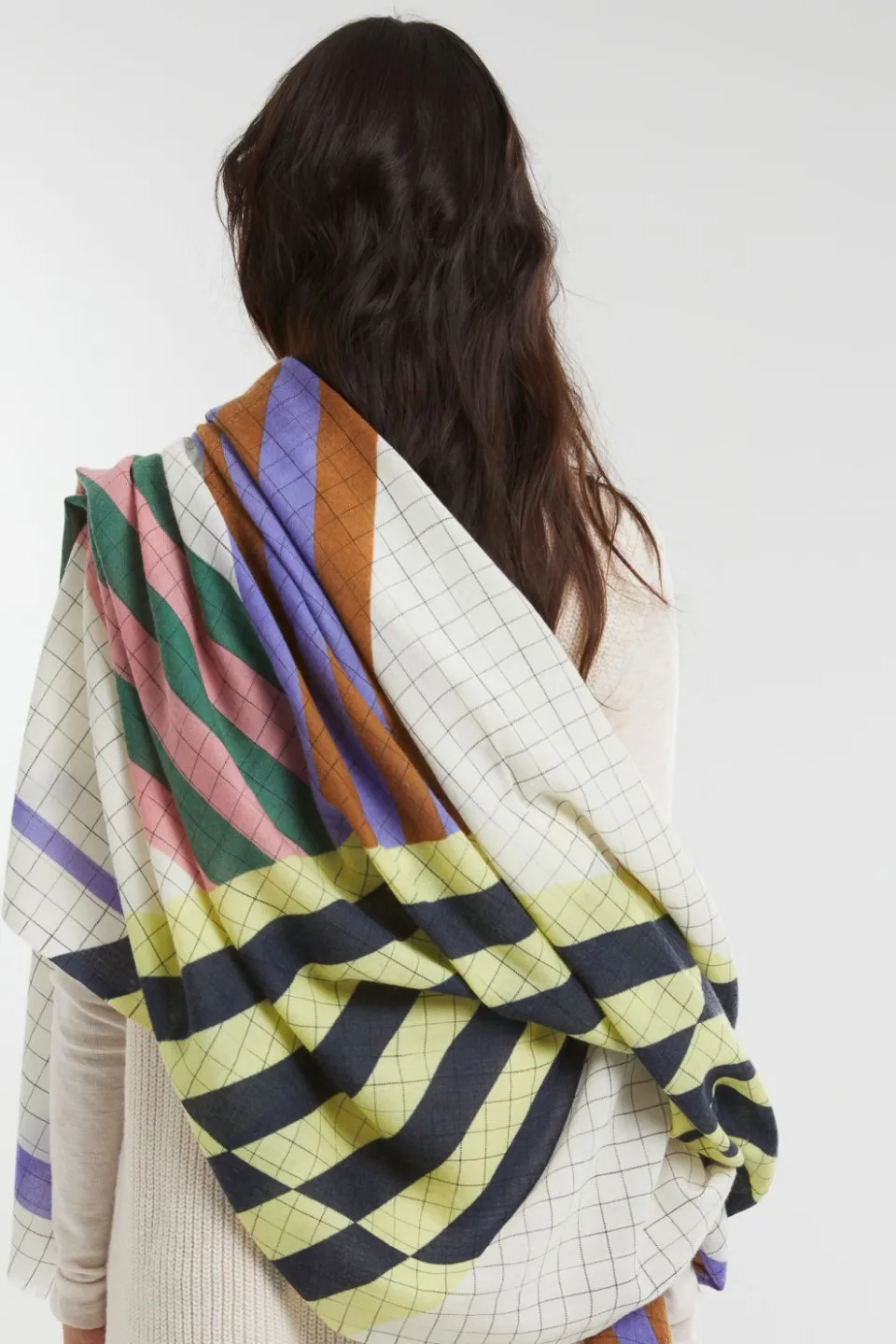 Online Mapoésie Foulard Shibuya Pastel