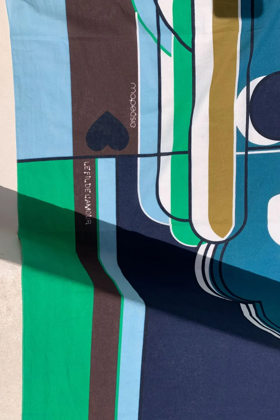 Outlet Mapoésie FOULARD AMOUR NUIT