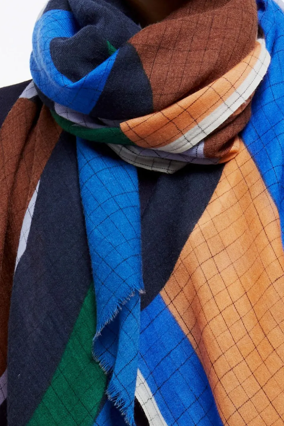 Clearance Mapoésie Foulard Chance Brun