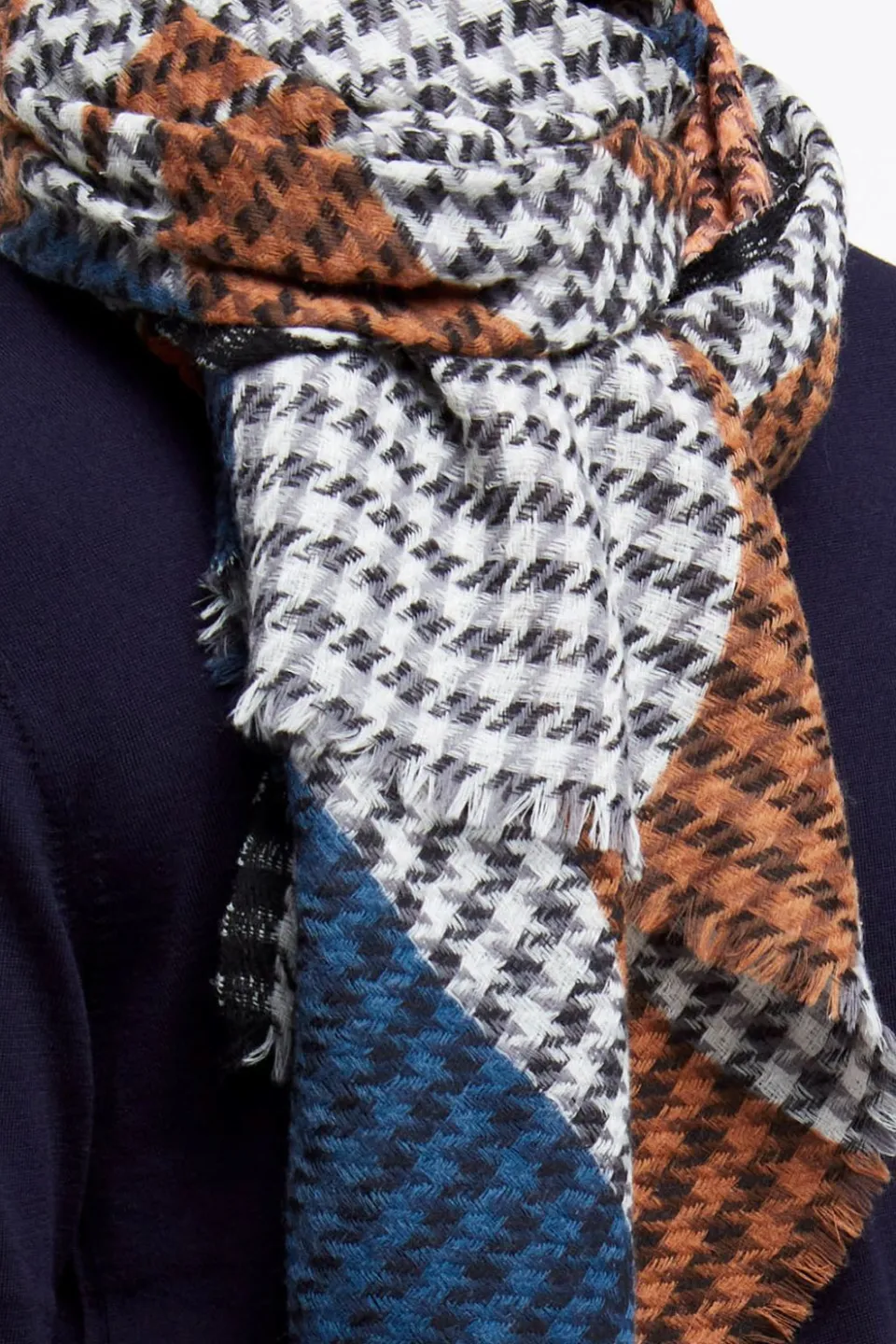 Discount Mapoésie Foulard Décor Orange