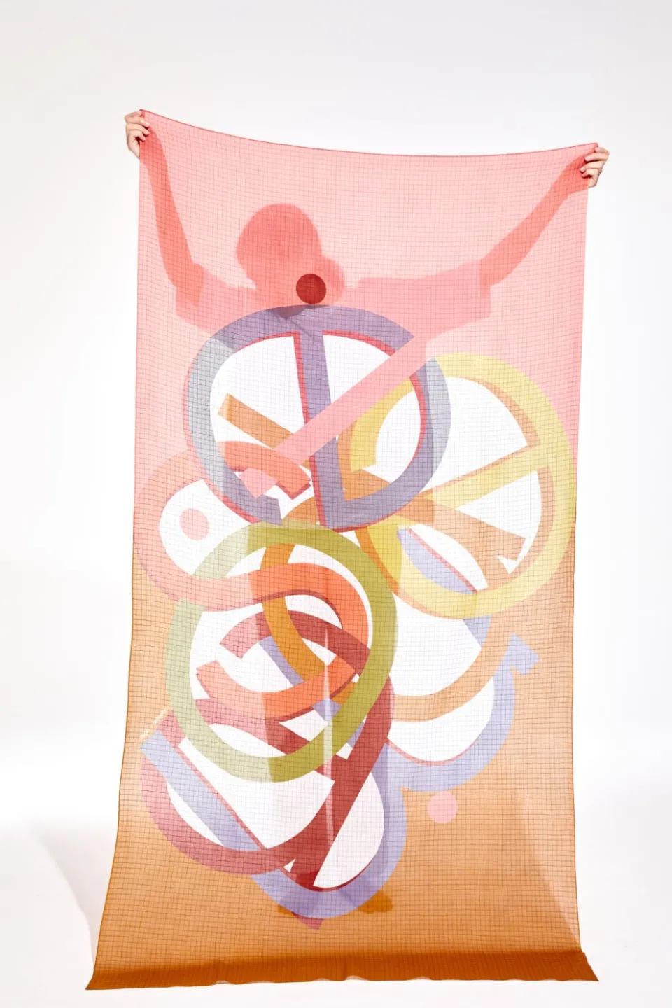 Fashion Mapoésie Foulard Icone Blush