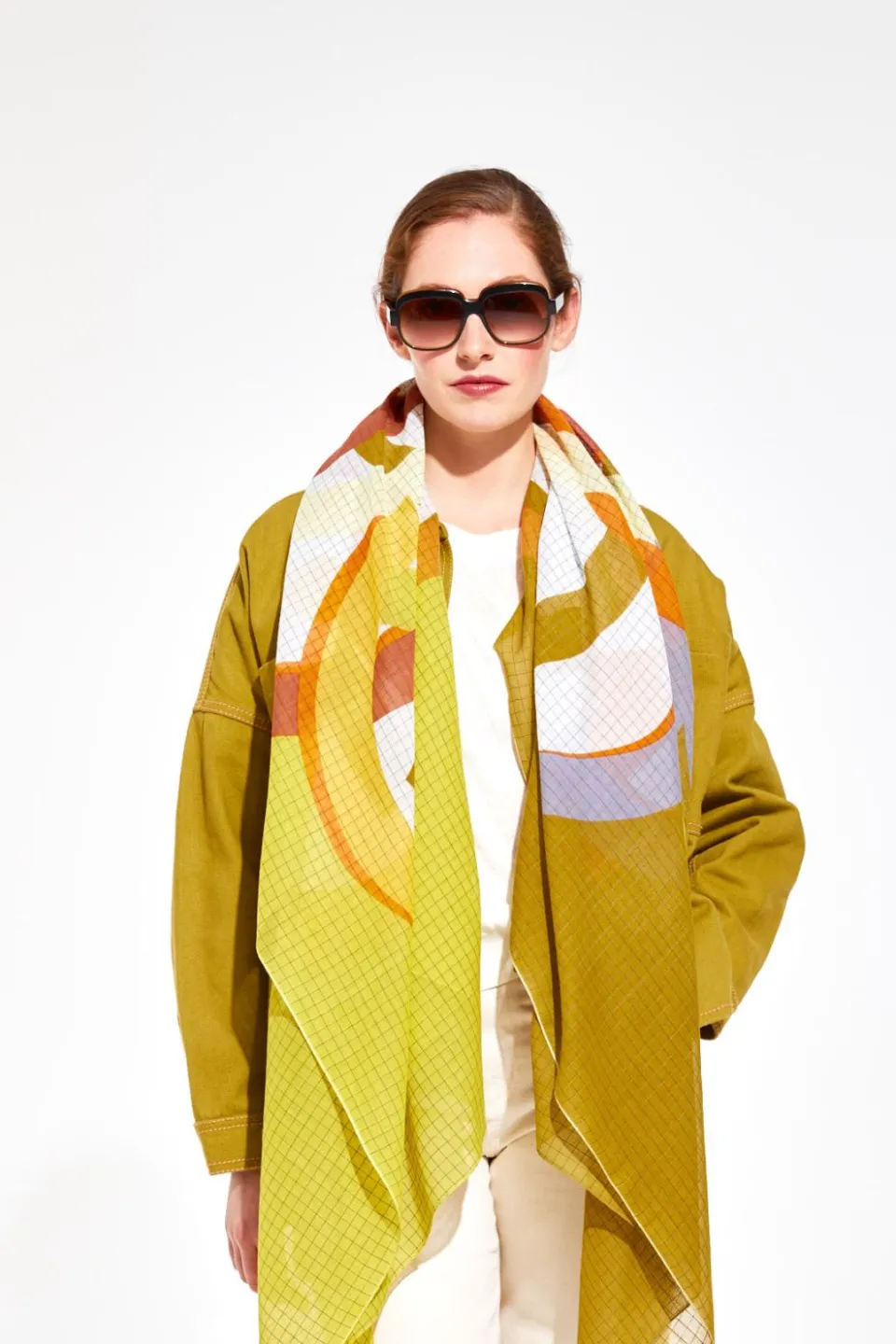 Clearance Mapoésie Foulard Icone Citrine