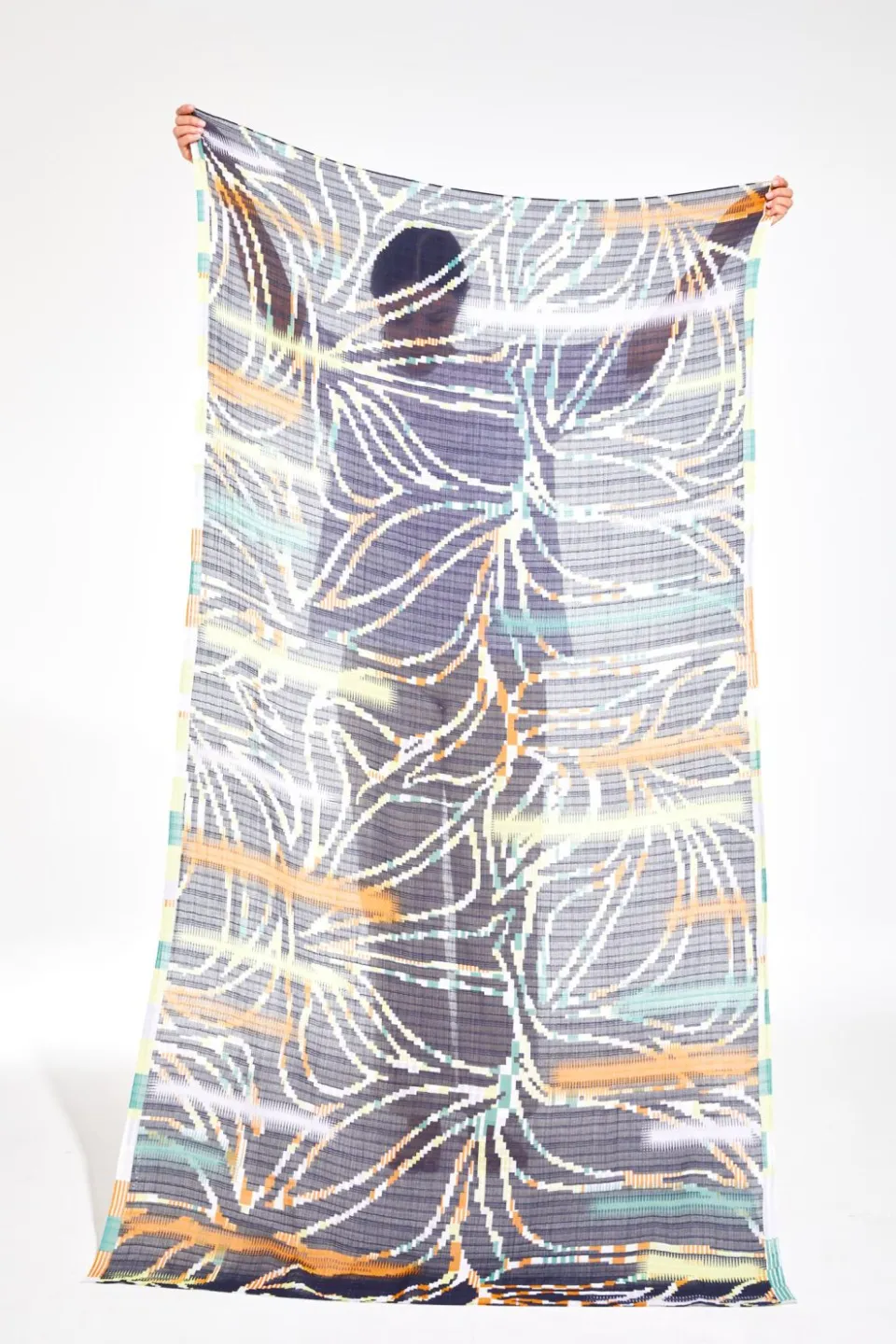 Discount Mapoésie Foulard Ivy Encre
