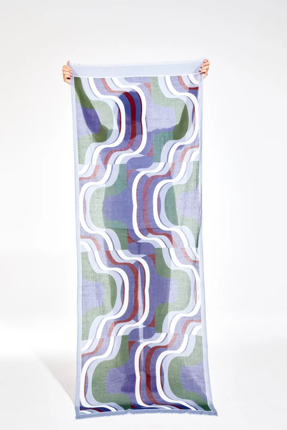 Outlet Mapoésie Foulard Songe Bleu