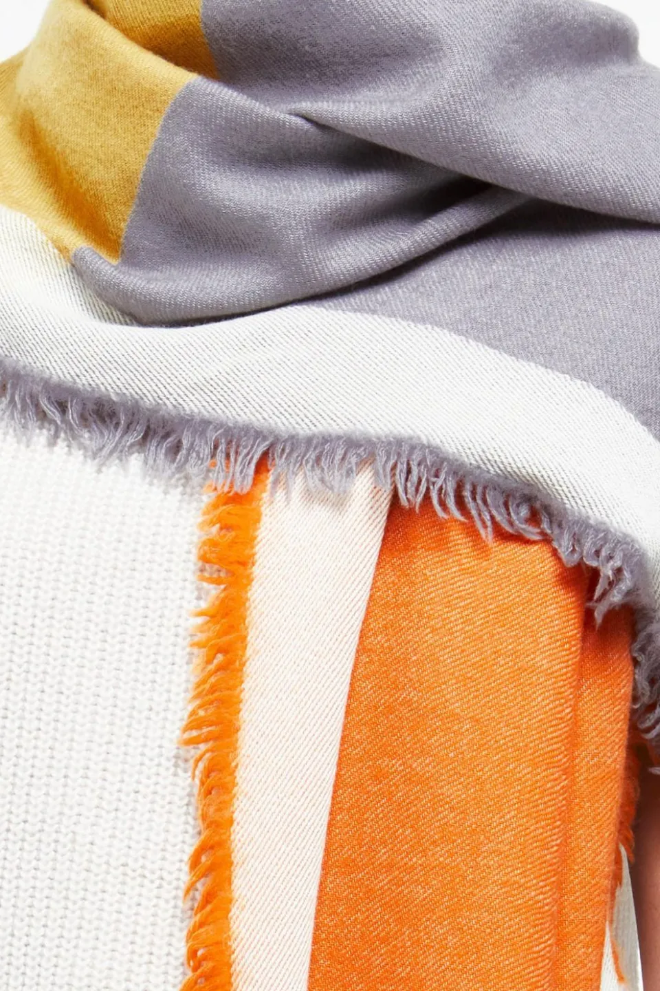 New Mapoésie Foulard Suzon Orange Parme