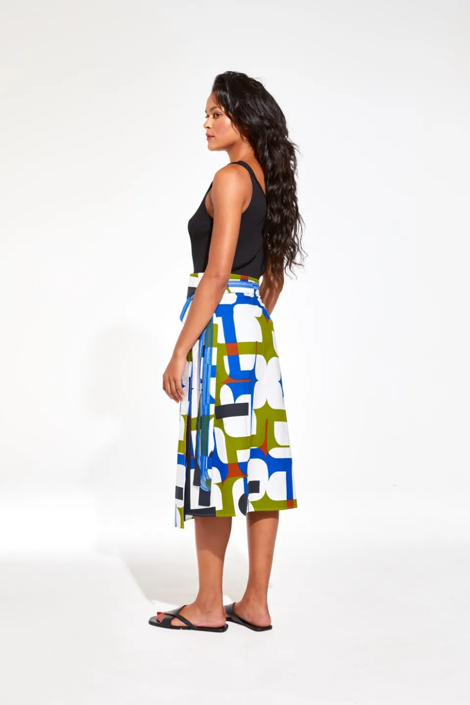 Sale Mapoésie Jupe Zoe Calice Bleu