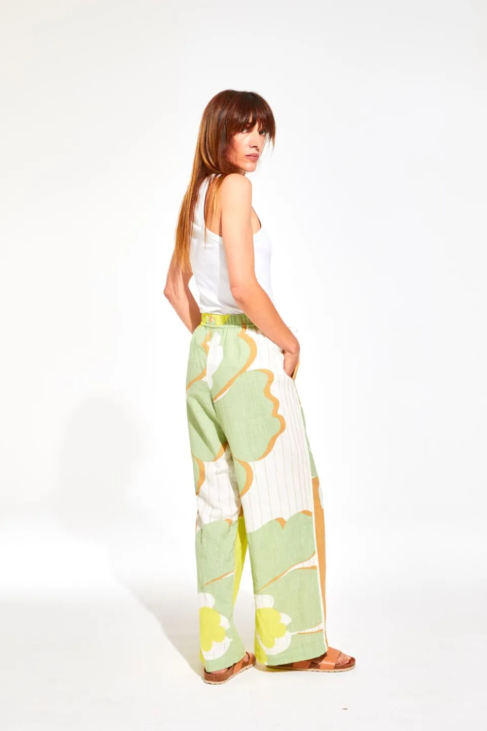 Hot Mapoésie Pantalon Max Anemone Lime
