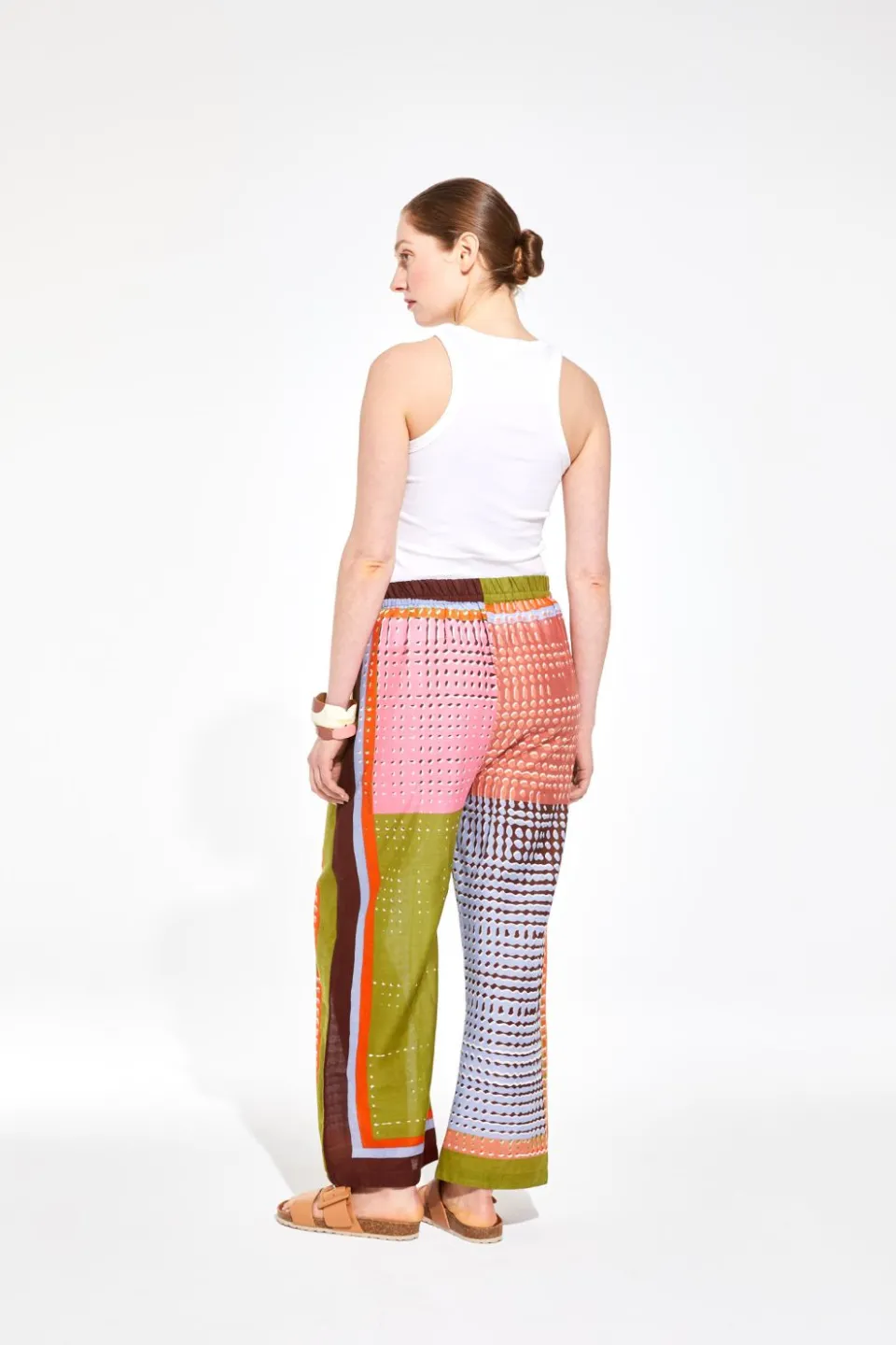 Outlet Mapoésie Pantalon Max Panache Kaki