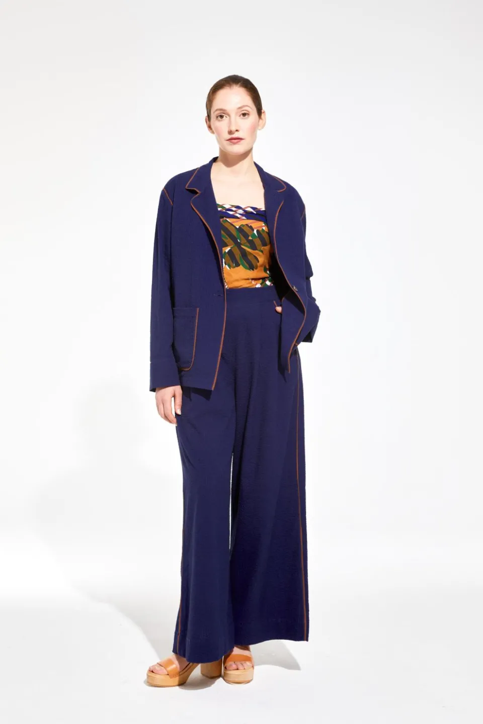 Best Mapoésie Pantalon Penelope Terra Indigo