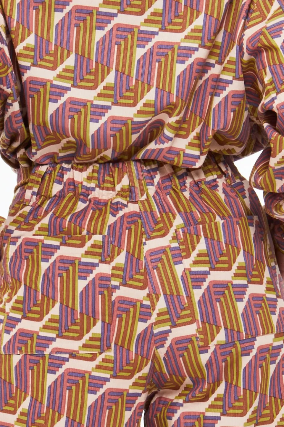 New Mapoésie Pantalon Victor Atome Rosewood