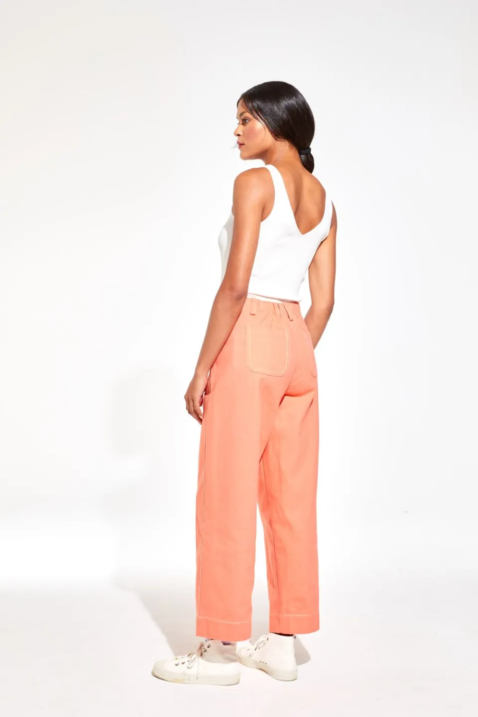 Outlet Mapoésie Pantalon Victor Dune Corail
