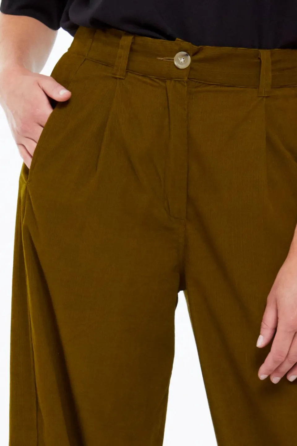 Fashion Mapoésie Pantalon Victor Madone Kaki