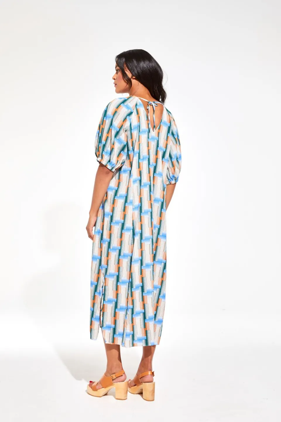 Best Mapoésie Robe Alba Echo Bleu