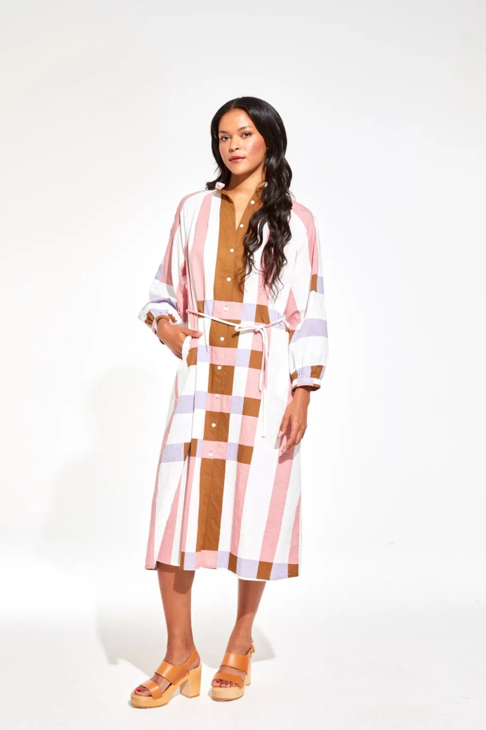 Online Mapoésie Robe Eulalie Bolero Terracotta