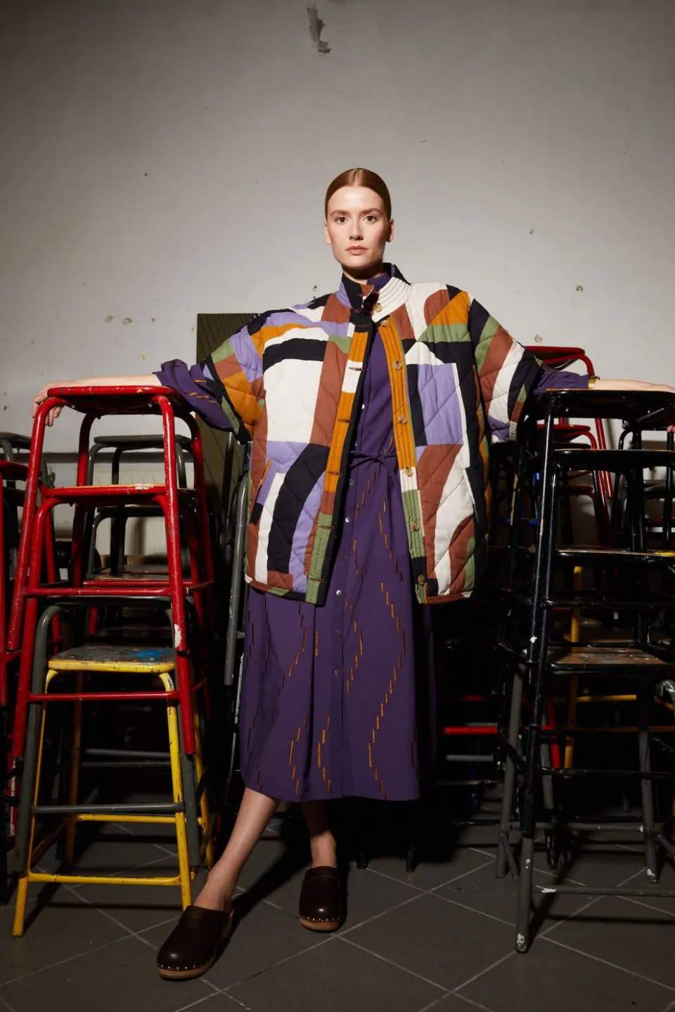 Best Mapoésie Robe Eulalie Calder Violet