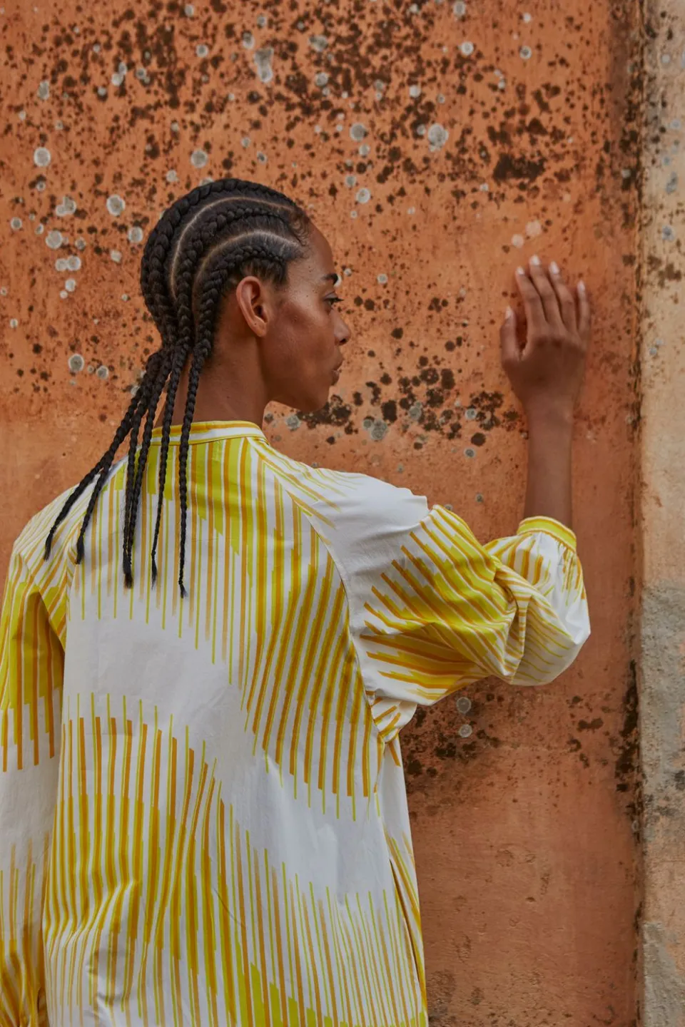 Clearance Mapoésie Robe Eulalie Maree Lime