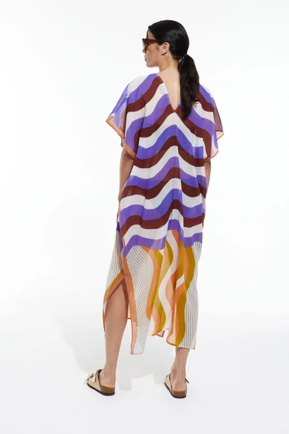 Discount Mapoésie Robe Hydra Gamma Peche Violet