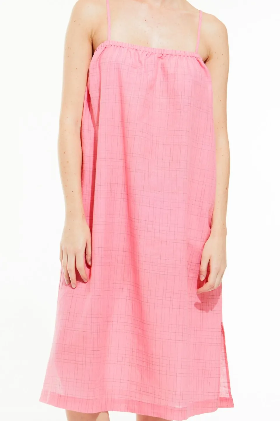 Hot Mapoésie Robe Joy Nacre Rose Flash