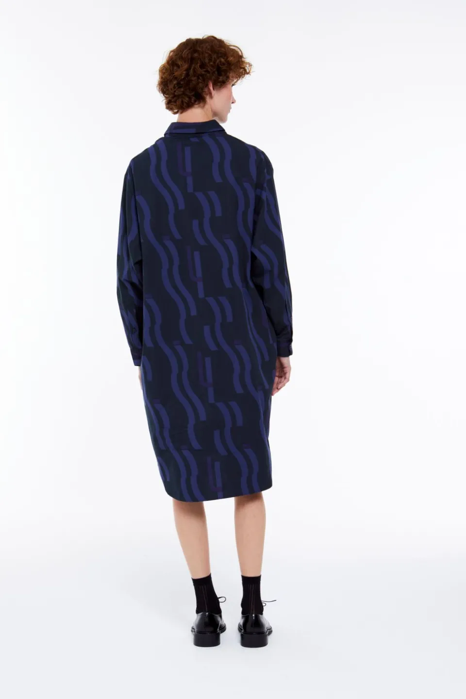 Clearance Mapoésie Robe Marius Wave Bleu