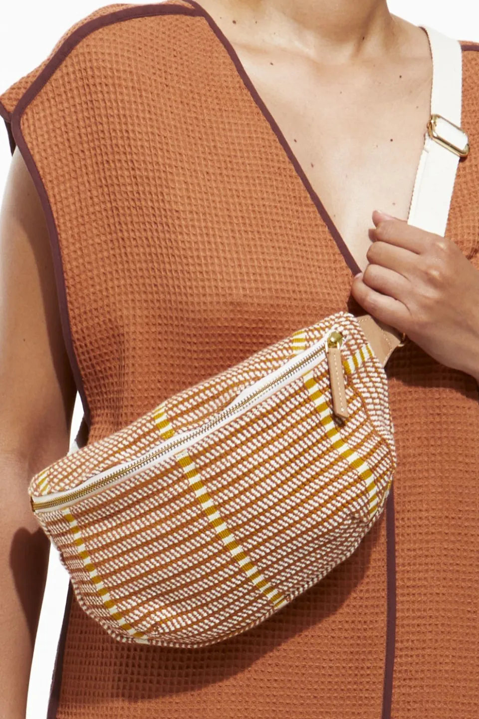 Fashion Mapoésie Sac Banane L Chiara Grès Terracotta