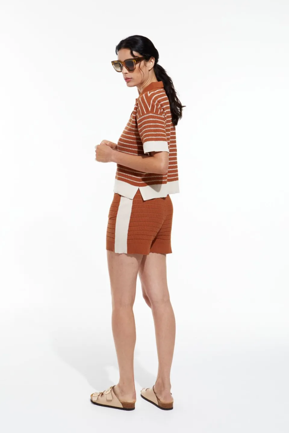Online Mapoésie Short Marco Petra Caramel