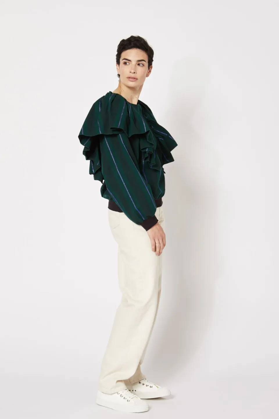 New Mapoésie SWEAT MALI IRISÉ SOUS BOIS