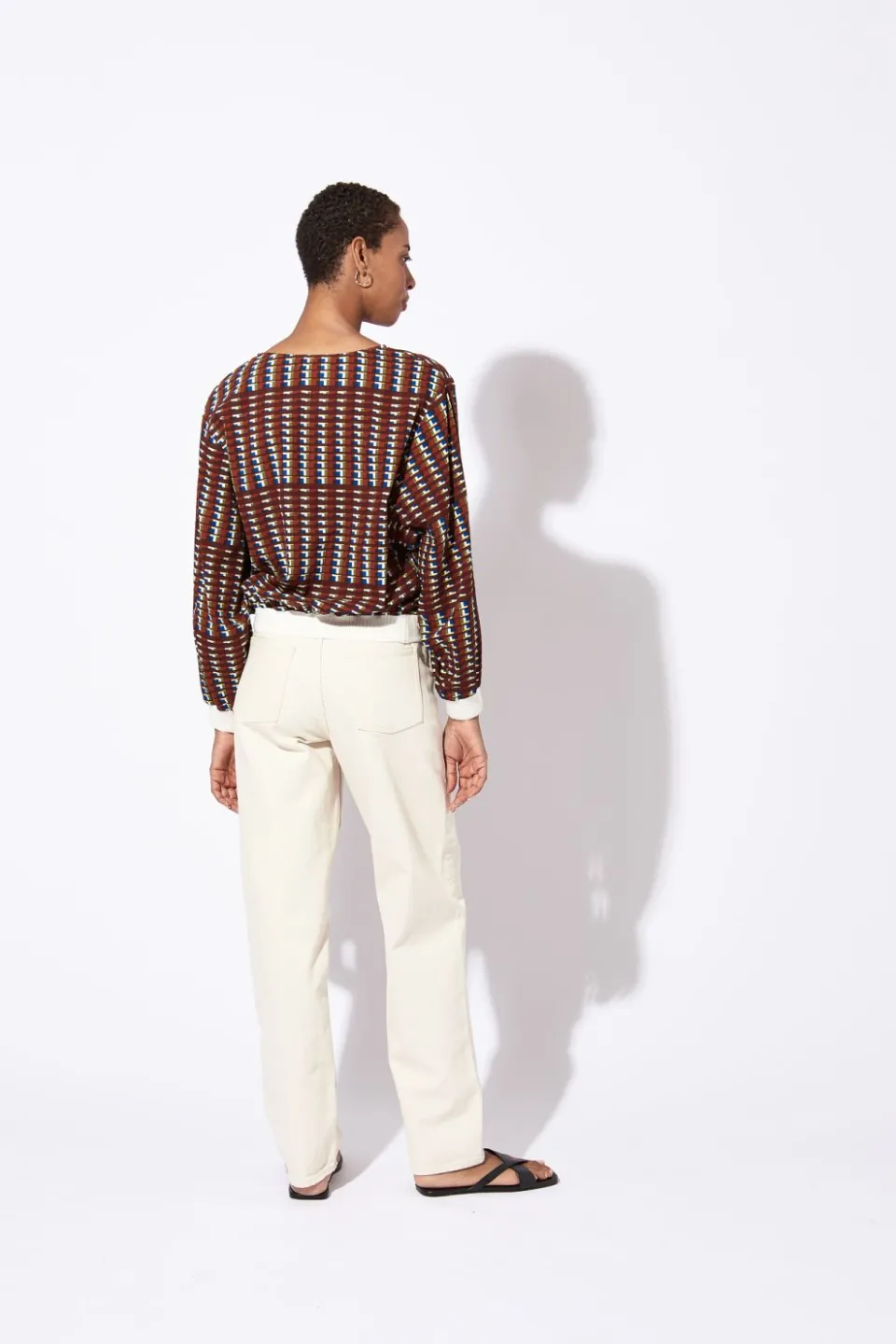 Sale Mapoésie SWEAT MALI RILEY BRUN