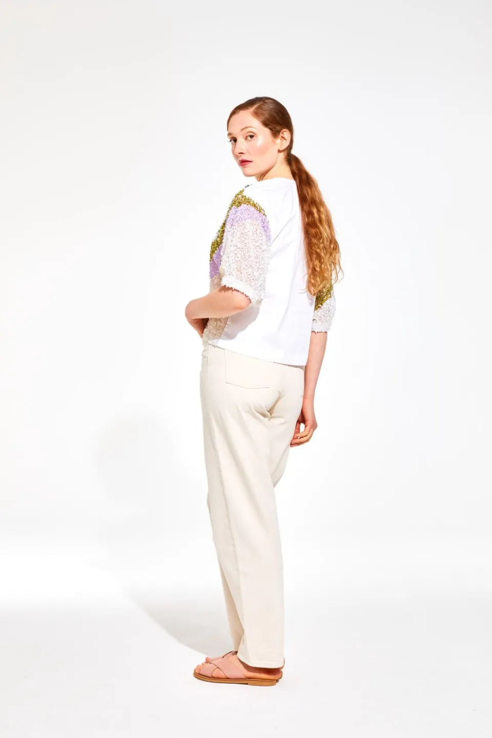 New Mapoésie Top Nicole Dream Kaki Parme