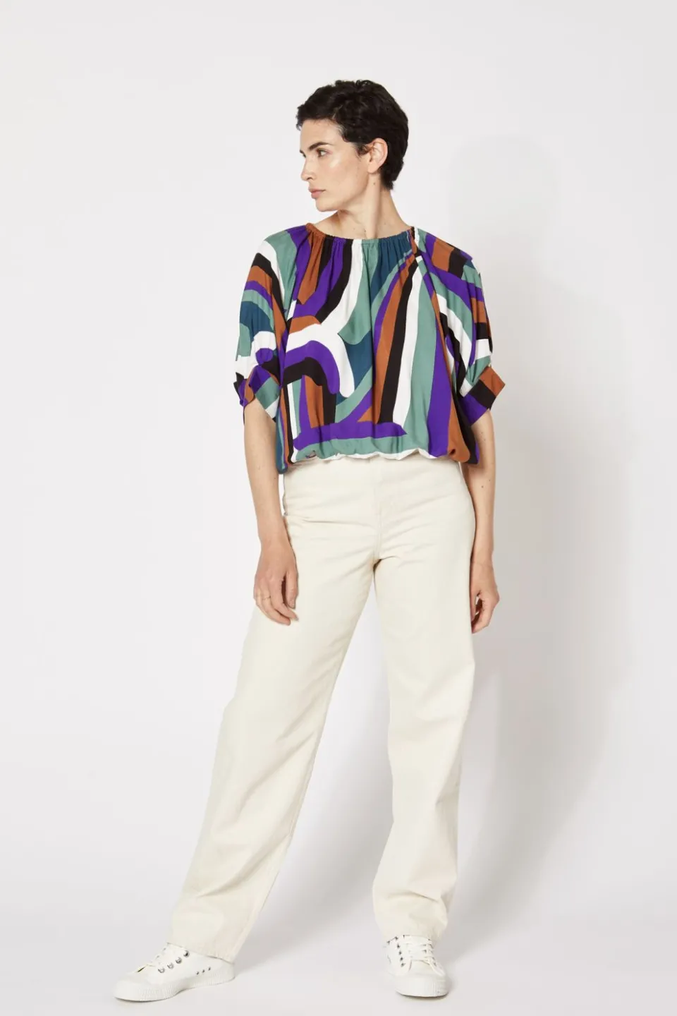 Online Mapoésie TOP OLGA GAMME VIOLET