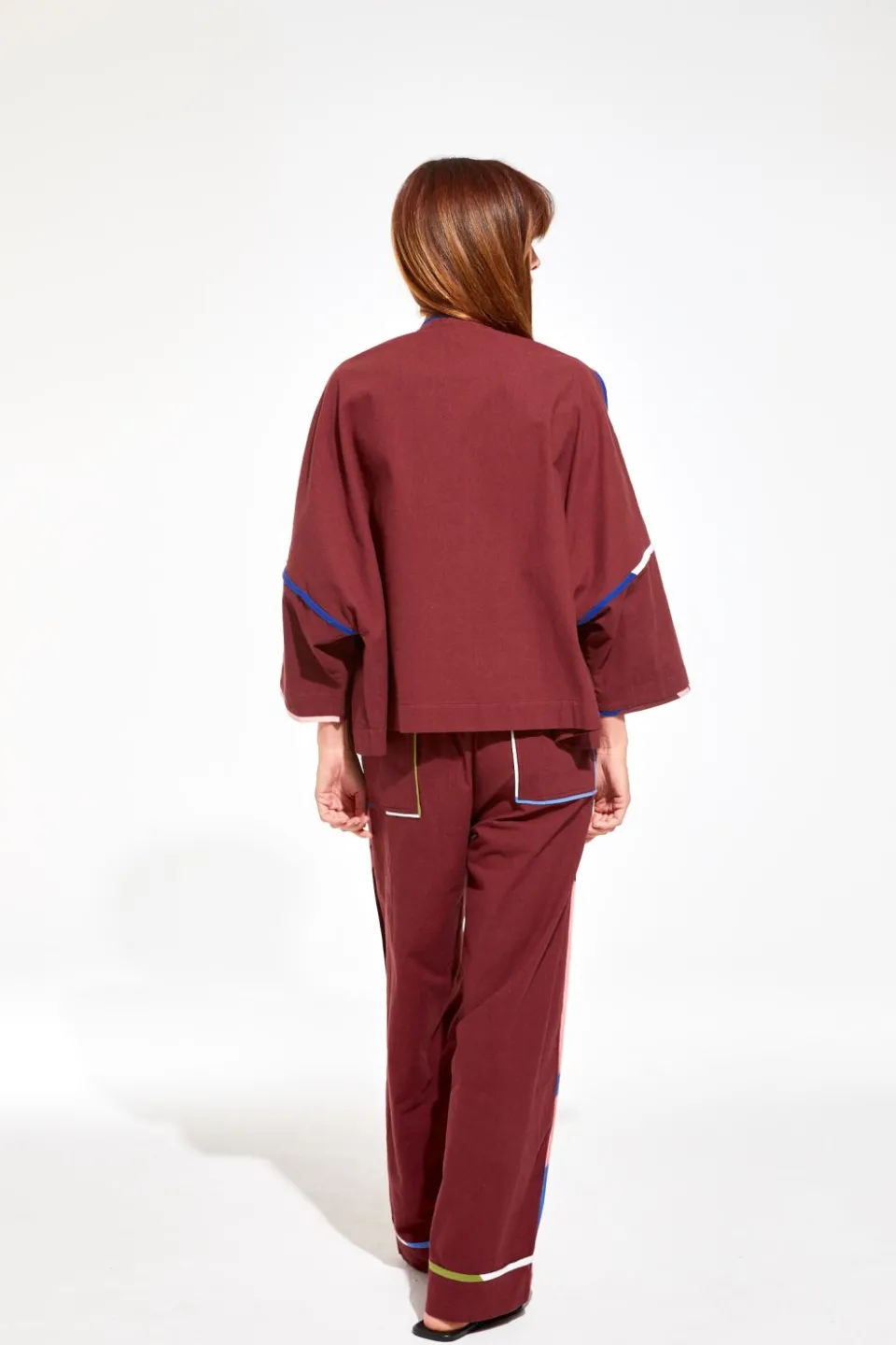 Online Mapoésie Veste Ada Melodie Bordeaux