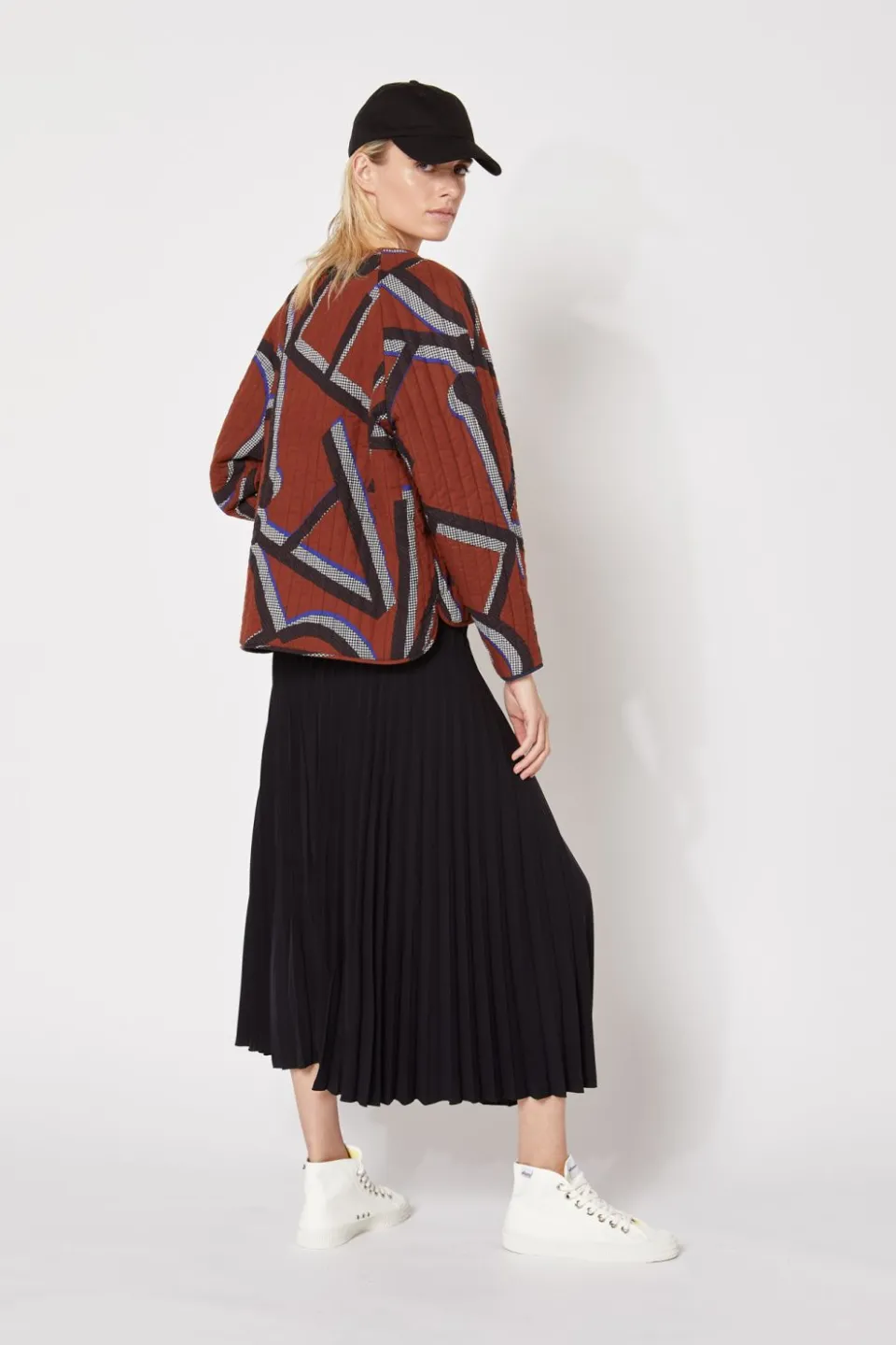 New Mapoésie VESTE EVE MONOGRAMME ROUX