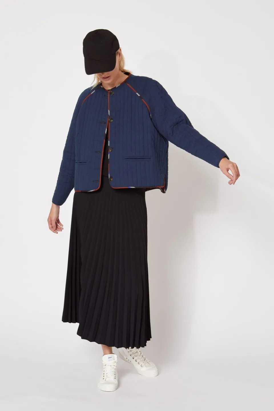 New Mapoésie VESTE EVE MONOGRAMME ROUX
