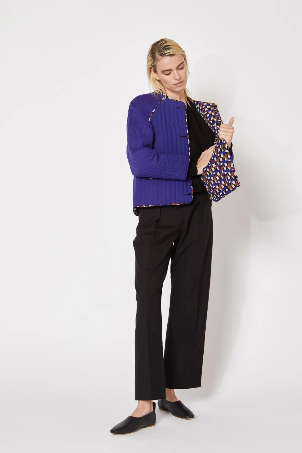 Online Mapoésie VESTE EVE TEMPO VIOLET
