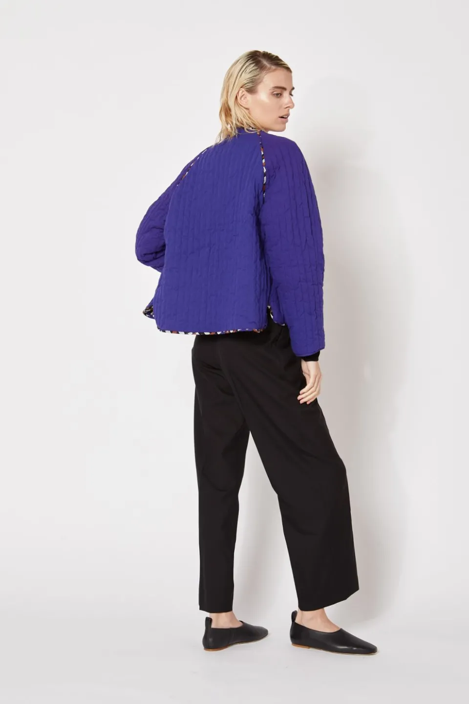 Online Mapoésie VESTE EVE TEMPO VIOLET