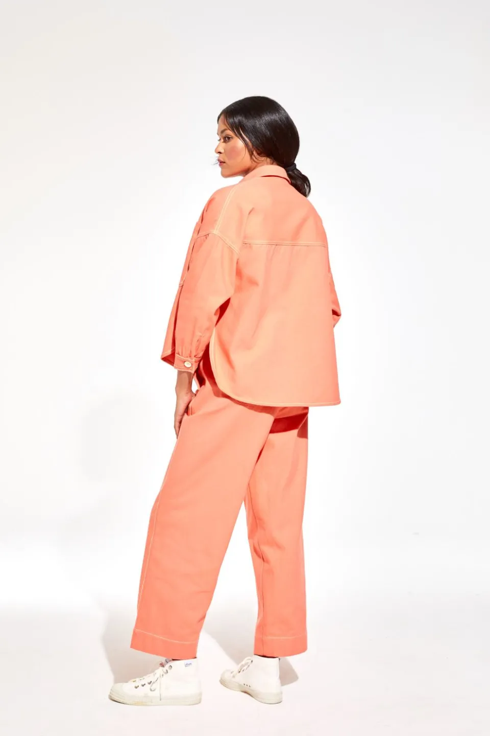 Discount Mapoésie Veste Jacky Dune Corail